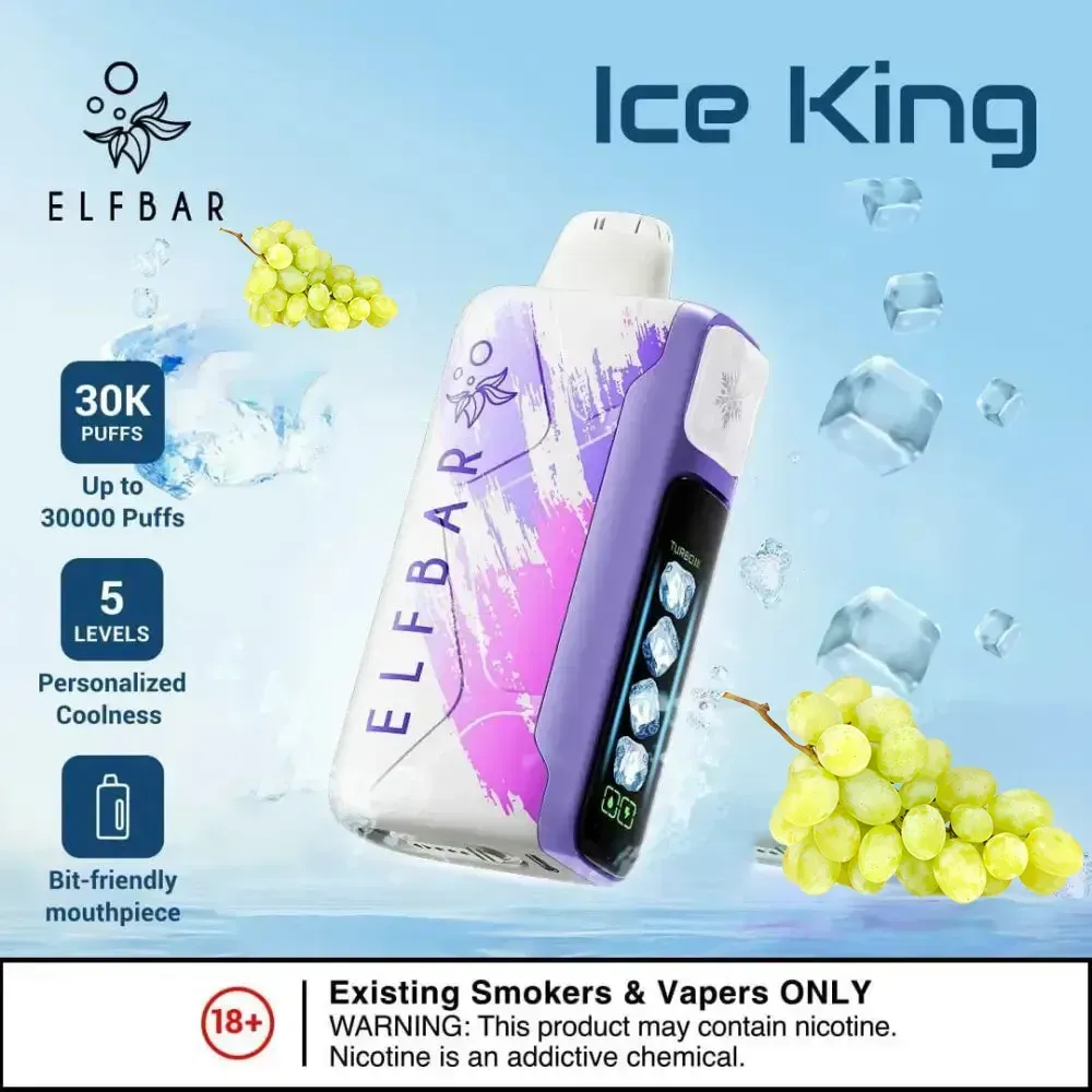 💨 Elf Bar Ice King 30k – 30,000 Smooth Hits, Every Time!