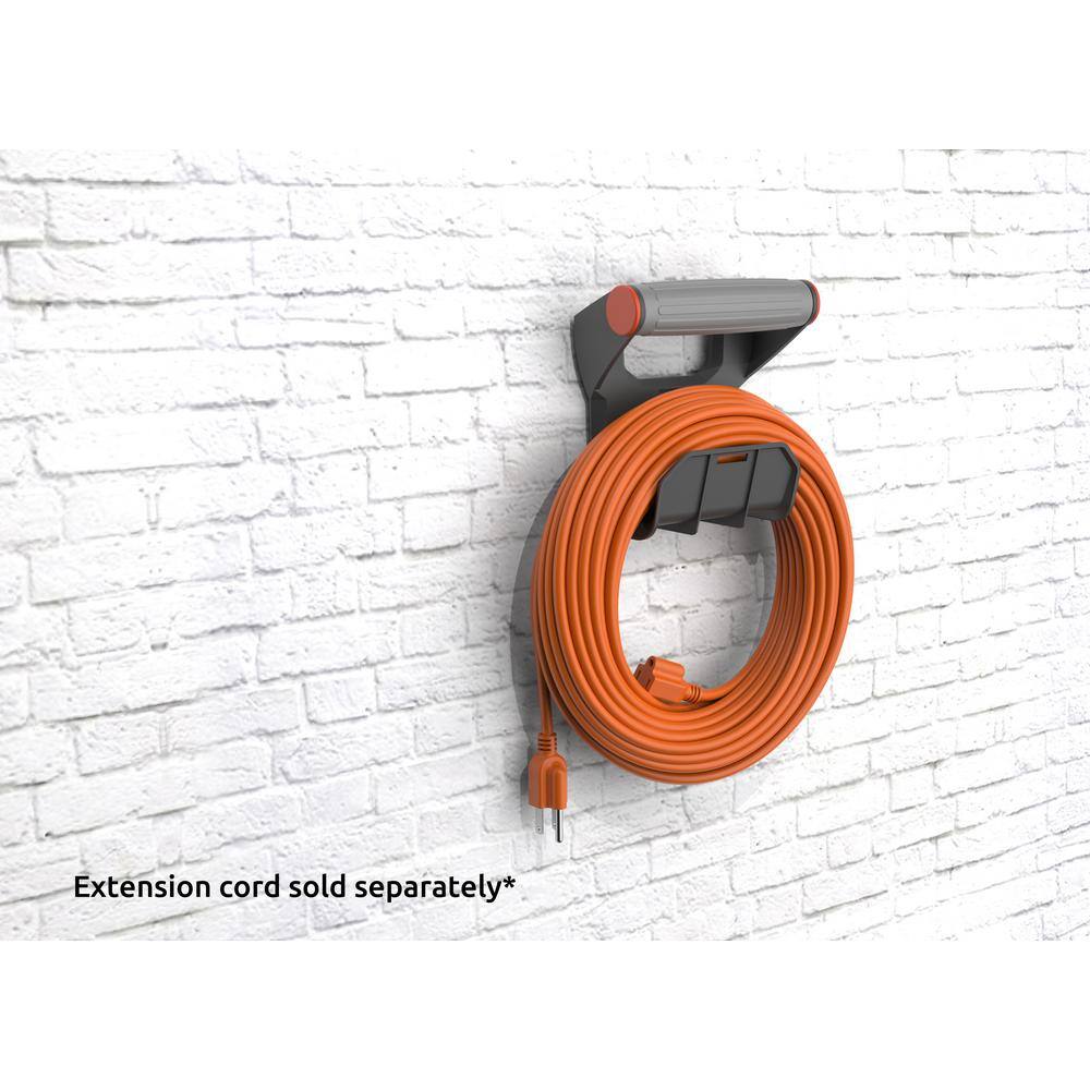 Link2Home Hand n' Carry Handle Wall Mounted Cord Storage for Extension Cord EM-HCH-200-N