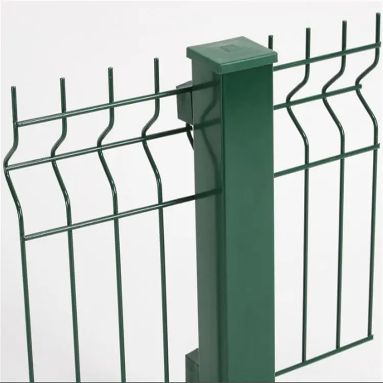 ASO fence factory supply 3d welded curved panel fence for garden Farm