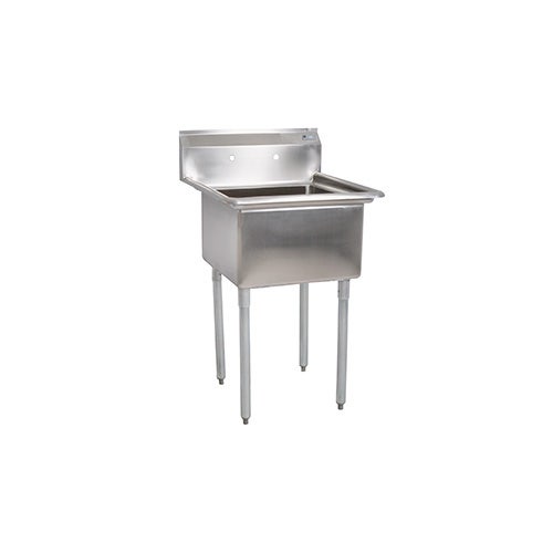 John Boos E1S8-1824-14 E-Series 1 Compartment Pot Sink， 23