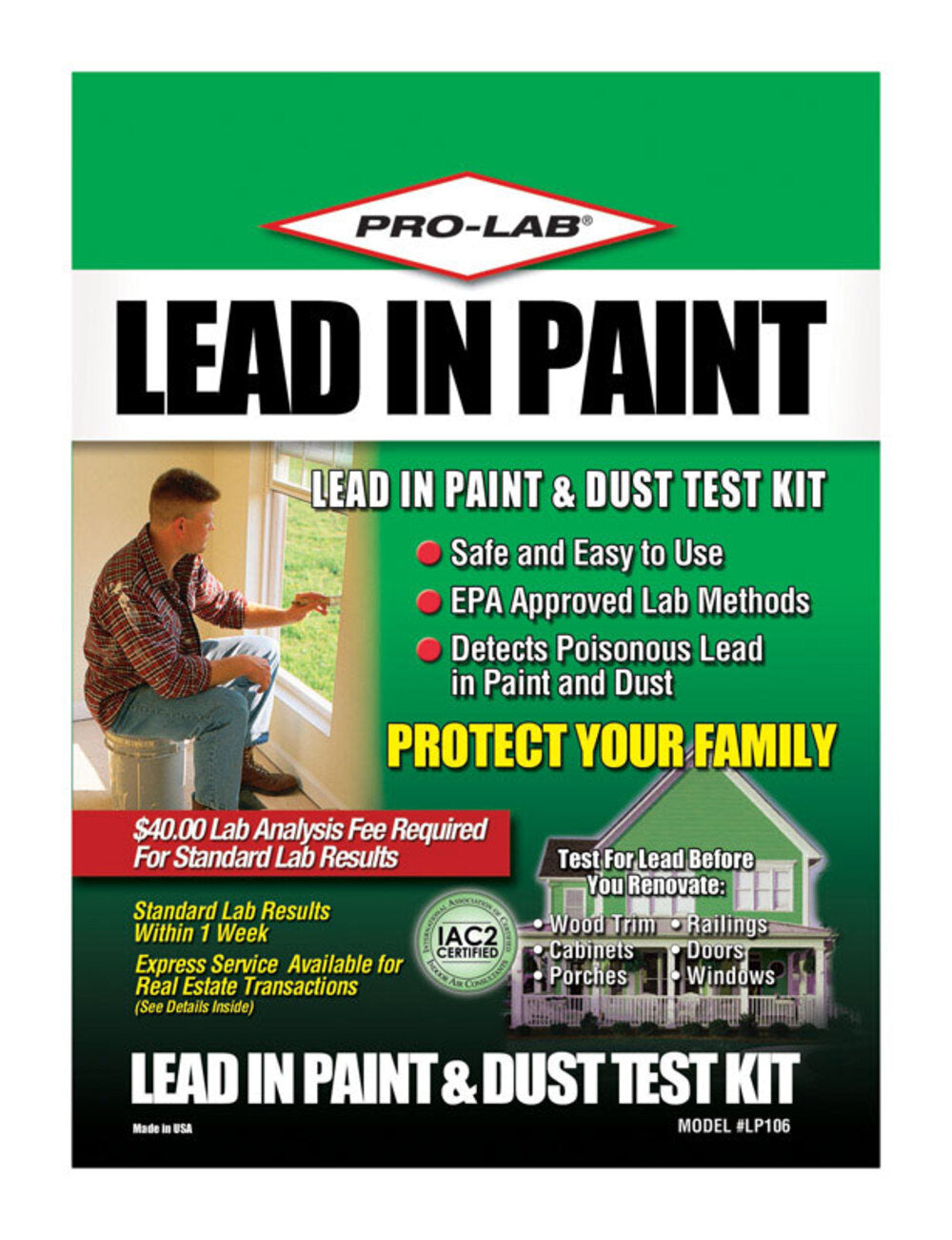 TEST LEAD F/PAINTDUST