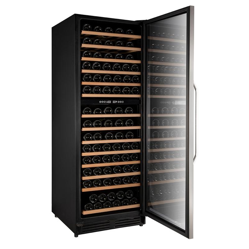 Avanti 24in 148-Bottle Freestanding/Built-In Dual Zone Wine Cooler WCF148DE3S