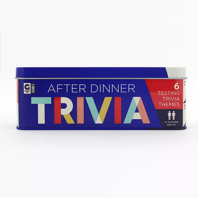 After Dinner Trivia Game by Ginger Fox