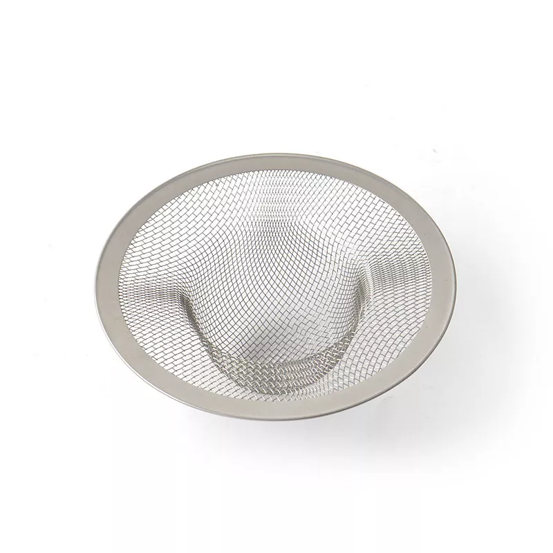 Washroom Bathroom 4.4 Inch Diameter Stainless Steel Mesh Sink Strainer