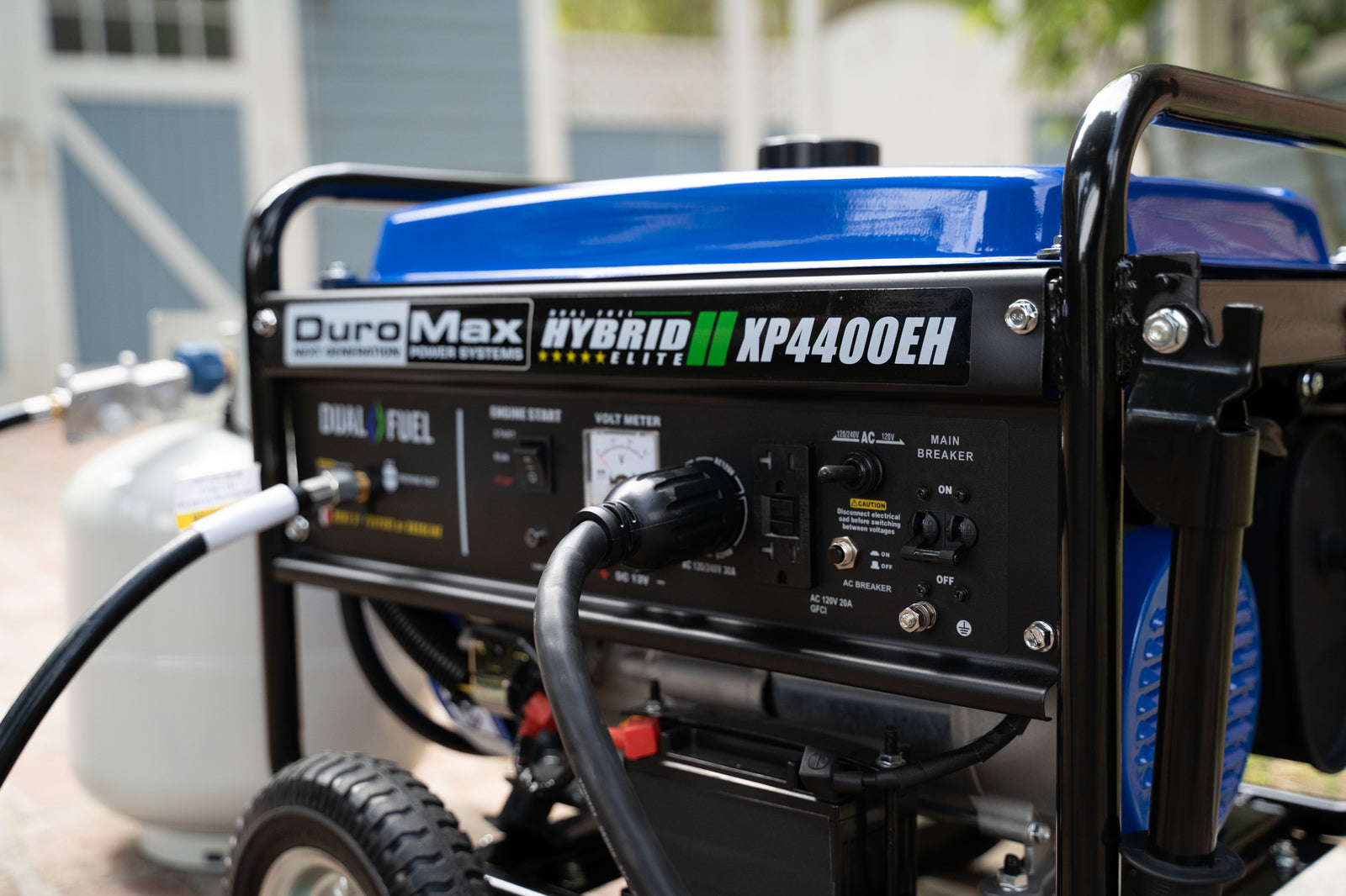 4,400 Watt Dual Fuel Portable Generator