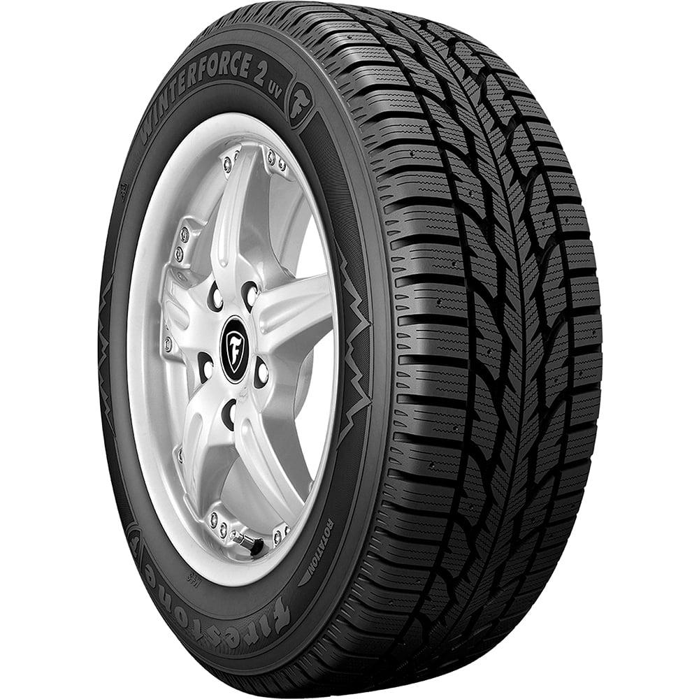 One New 1 New Firestone Winterforce 2 UV 245/65R17 105S Winter Snow Tire