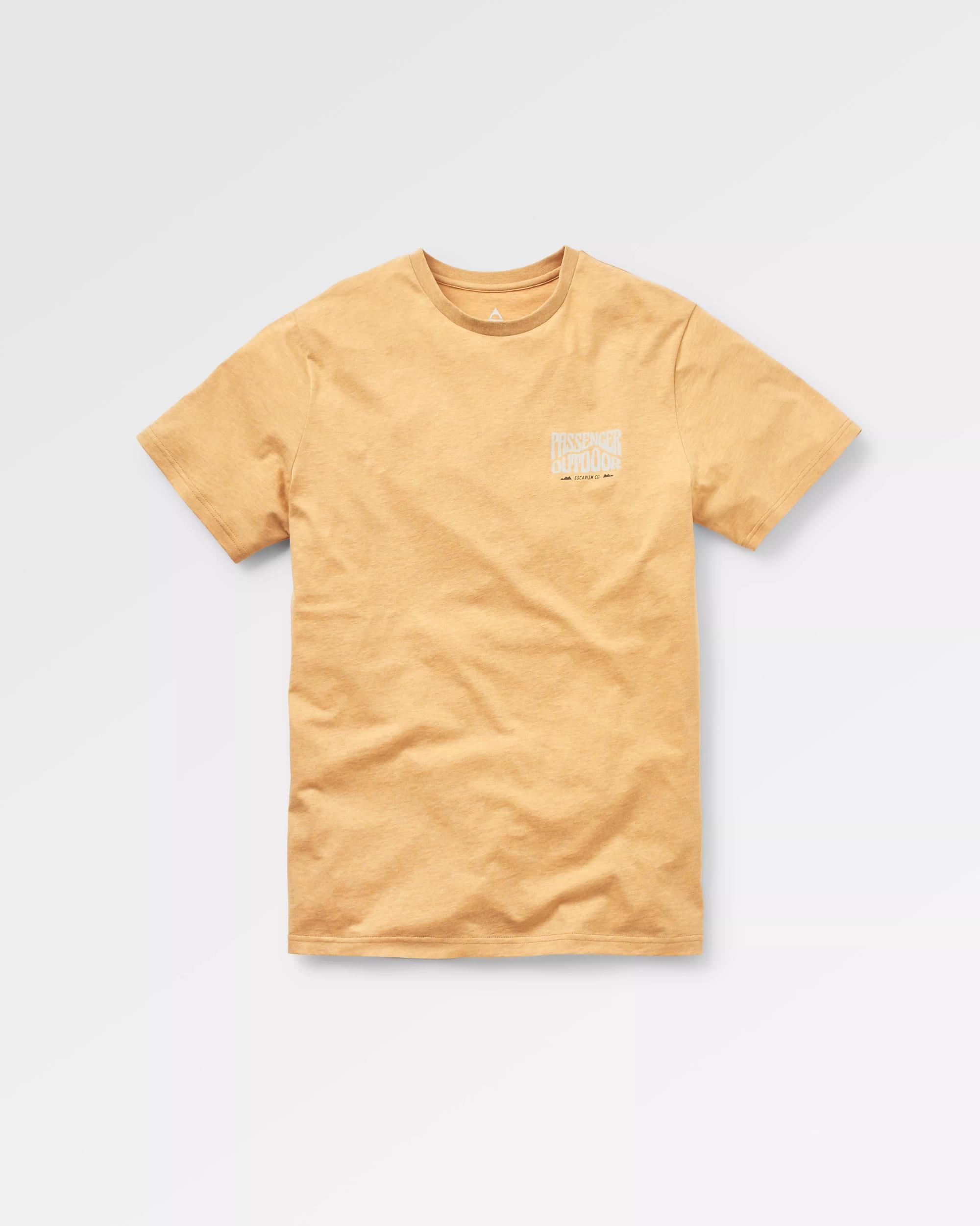 Yuca Organic Cotton T-Shirt - Dusty Ochre Marl