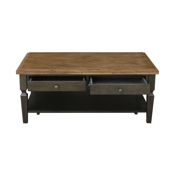 Vista Solid Wood Coffee Table - 48