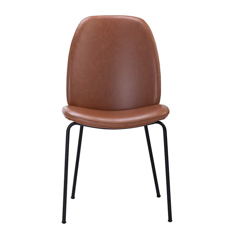 ADELIA Dining Chair - Tan & Black