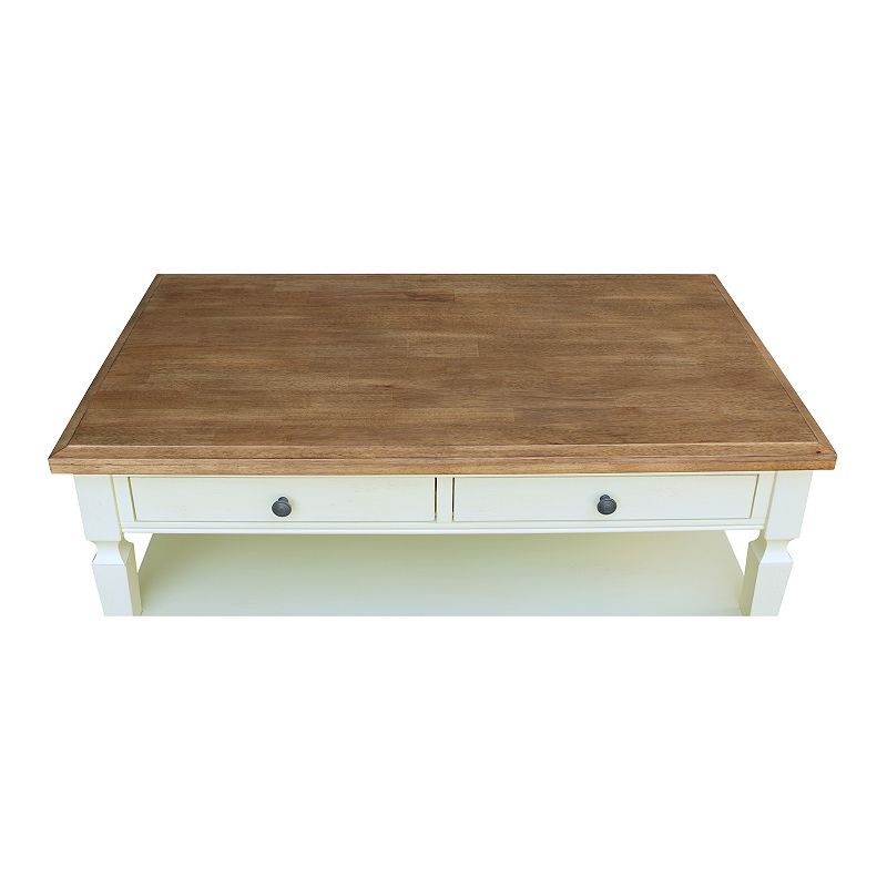 International Concepts Vista Solid Wood Coffee Table