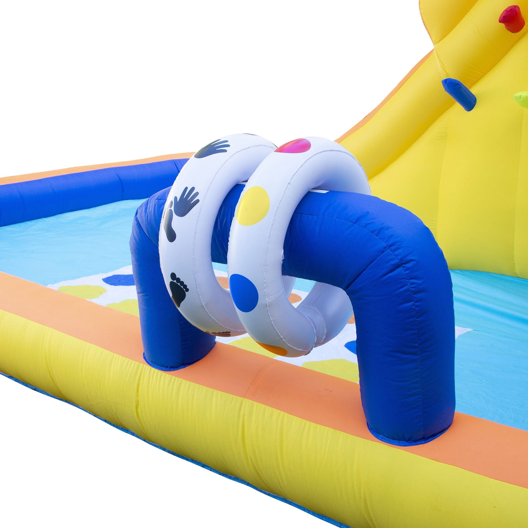 Banzai Inflatable Bouncer Slide, Twister, Limbo & Blower Game Park