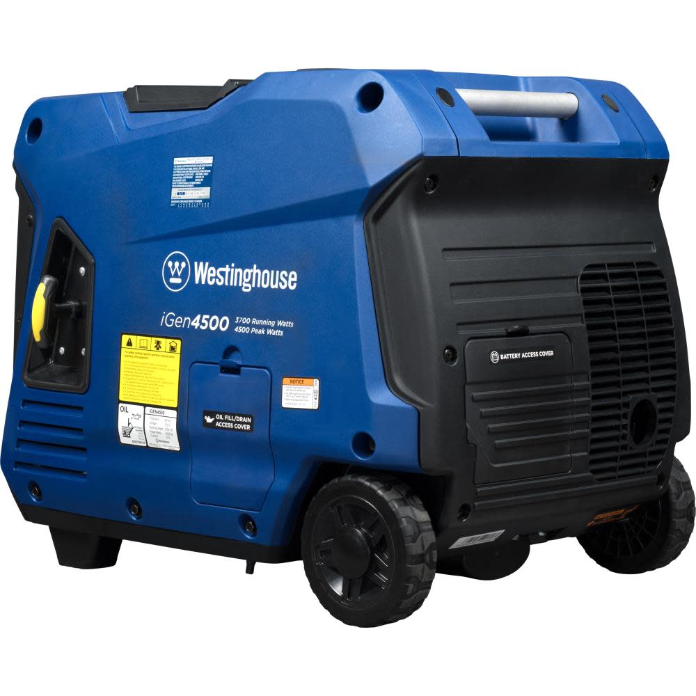 Westinghouse iGen Inverter Portable Generator 3700 Rated 4500 Surge Watt with Remote Start ;