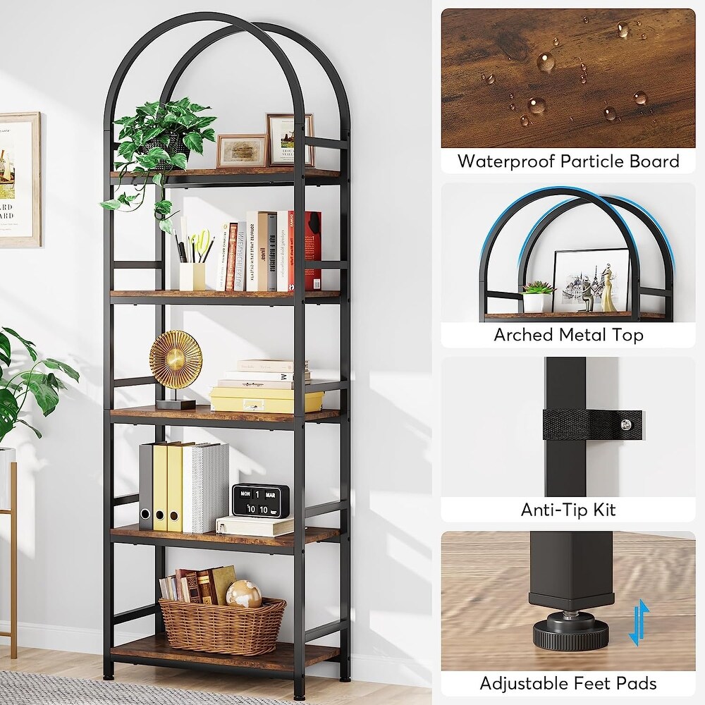 4 Tier Open Bookshelf  70.8\