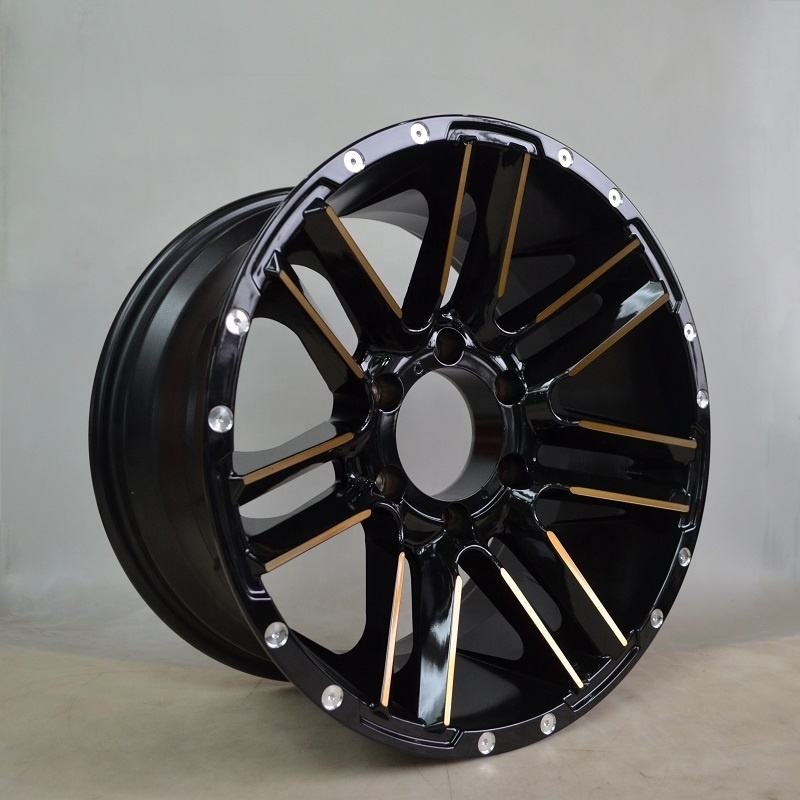 Black 4x4 Offroad Wheel Passenger Car Wheels 18~22 inch 5x139 oy Rims High quality