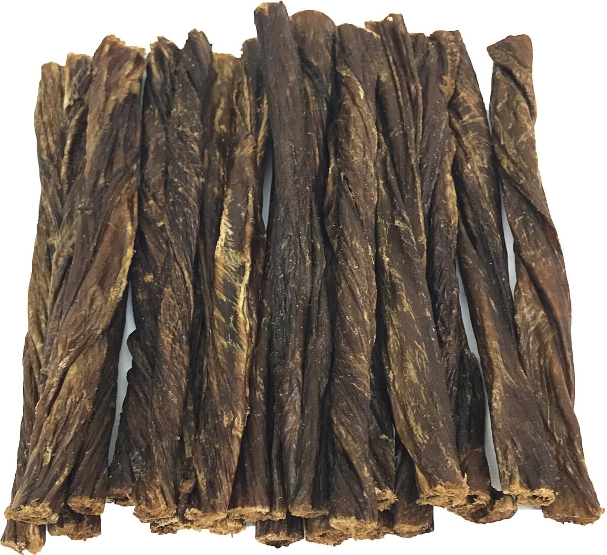 Pawstruck Junior Beef Gullet Bully Sticks Dog Treats， 5-in