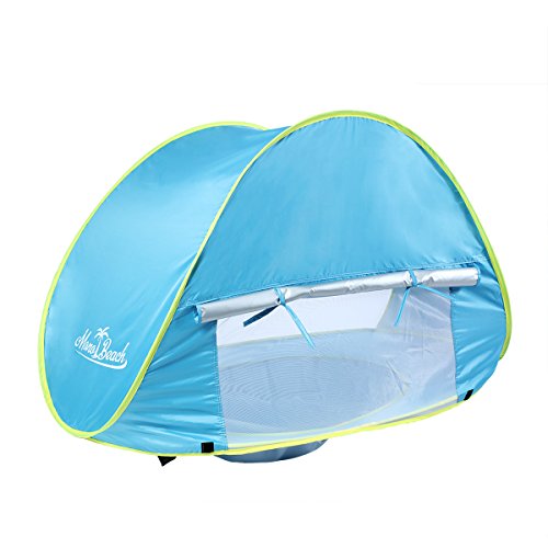 Monobeach Baby Beach Tent Pop Up Portable Shade Pool UV Protection Sun Shelter for Infant