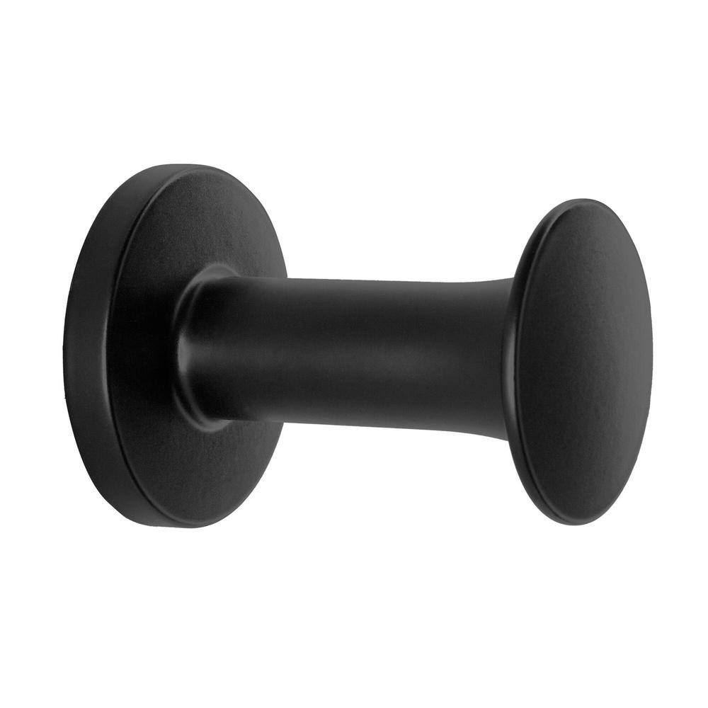 Glacier Bay Lucien Robe Hook in Matte Black BTH-003-105