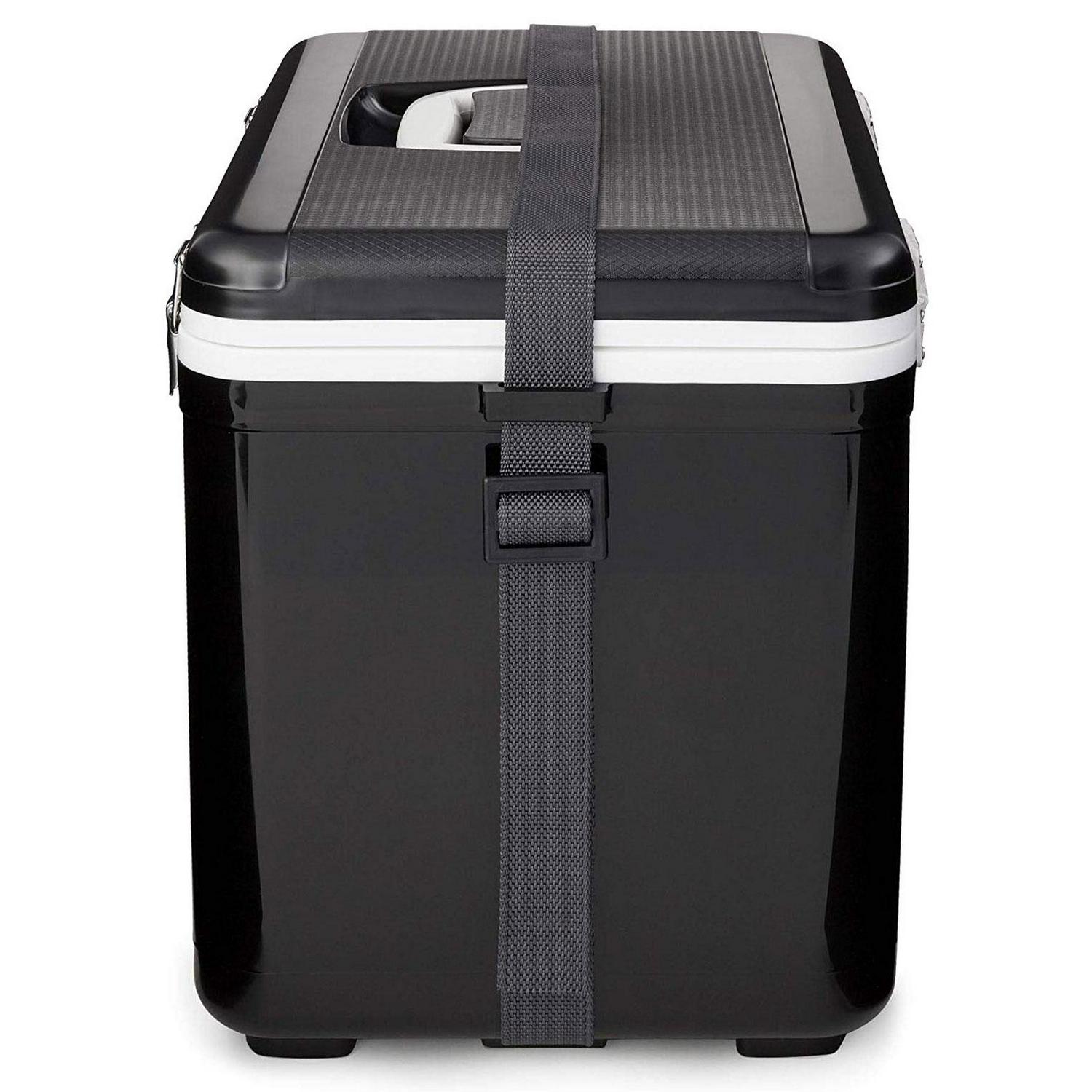 Engel 13 qt Hard Sided Ice Chest Cooler Black and White  Crowdfused