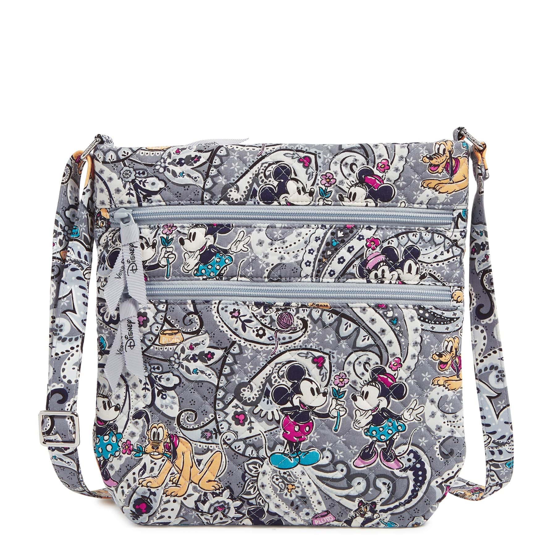 Disney Triple Zip Hipster Crossbody Bag