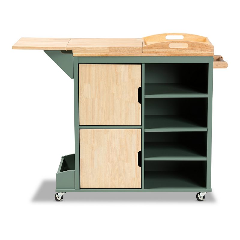 Baxton Studio Dorthy Kitchen Cart