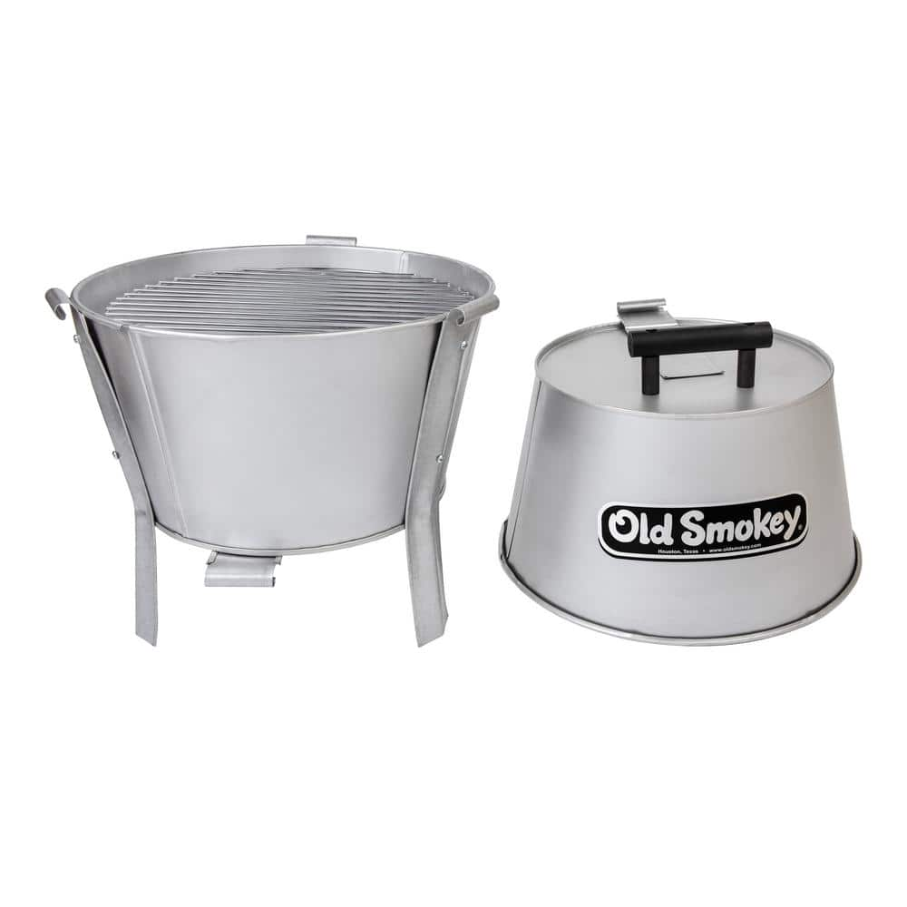 Old Smokey 22 in. Charcoal Grill in Silver OS#22