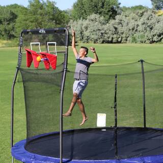 Skywalker Trampolines 15 ft. Trampoline Double Basketball Hoop Accessory SWBB1500