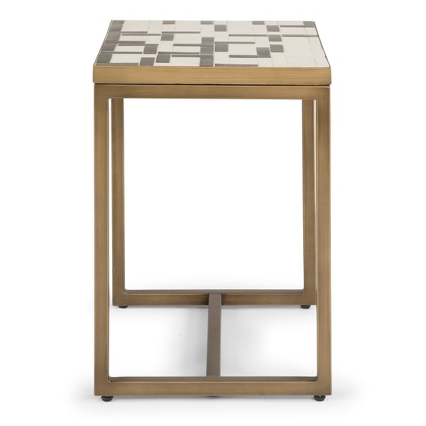 Geometric II End Table by Homestyles