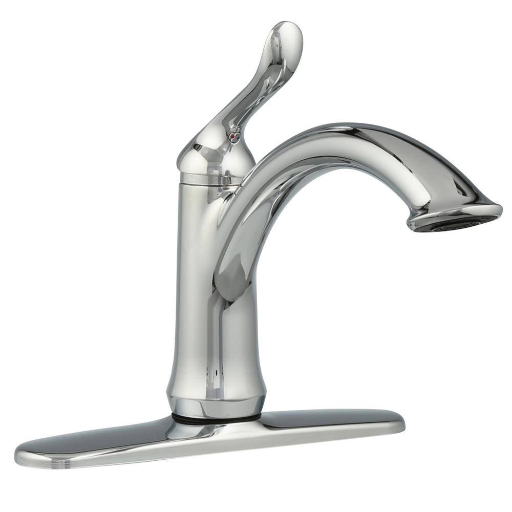 Delta Linden Single-Handle Standard Kitchen Faucet in Chrome 1353-DST