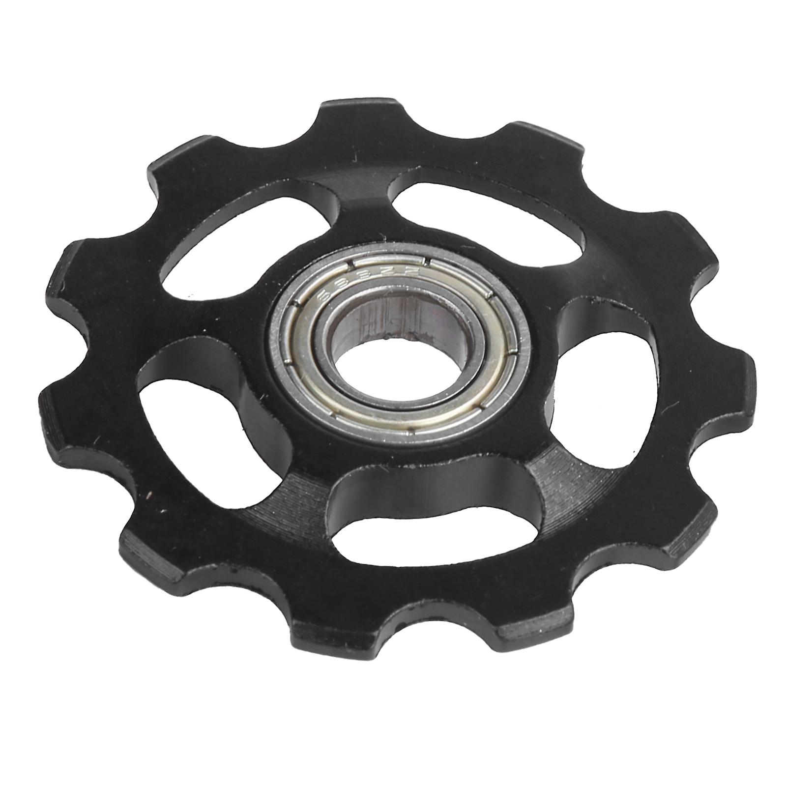 Bike Sprocket Aluminum Alloy Rustproof Durable Black Replaceable Bicycle Components