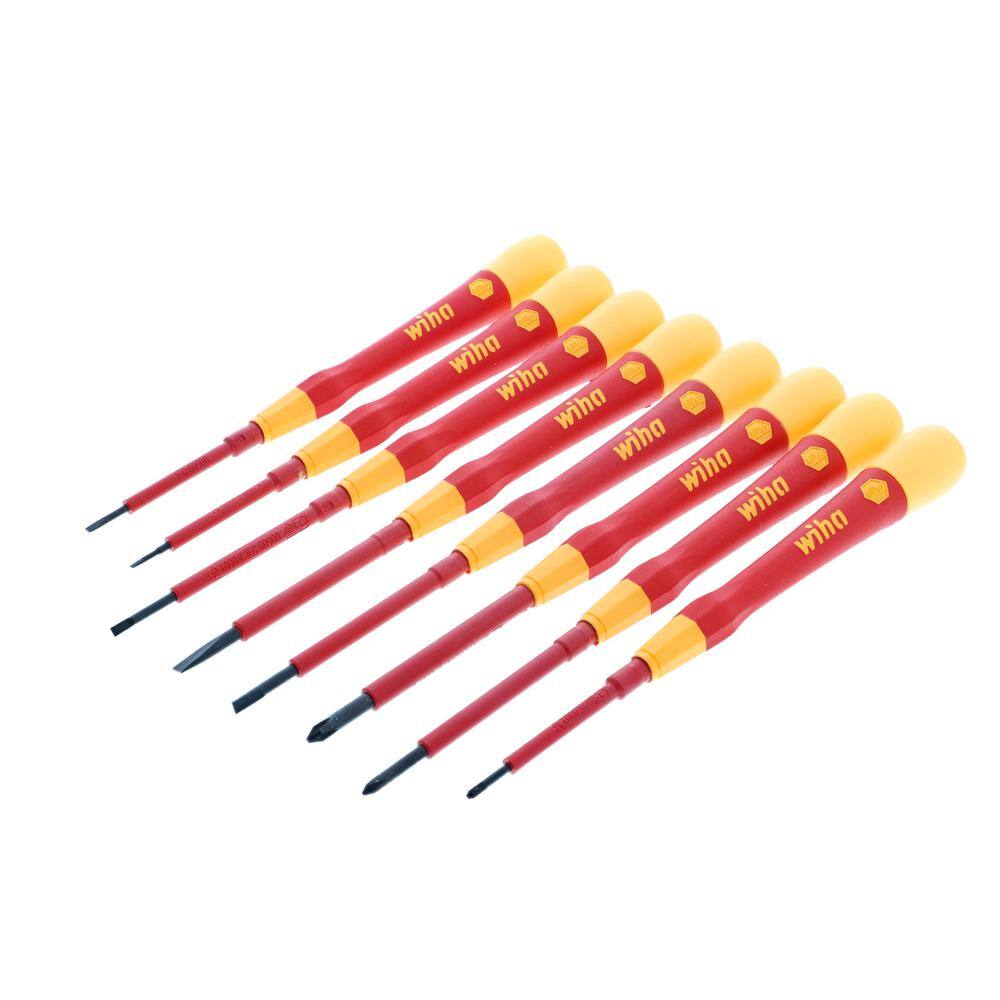 Wiha 8-Piece Insulated PicoFinish Screwdriver Set 32088