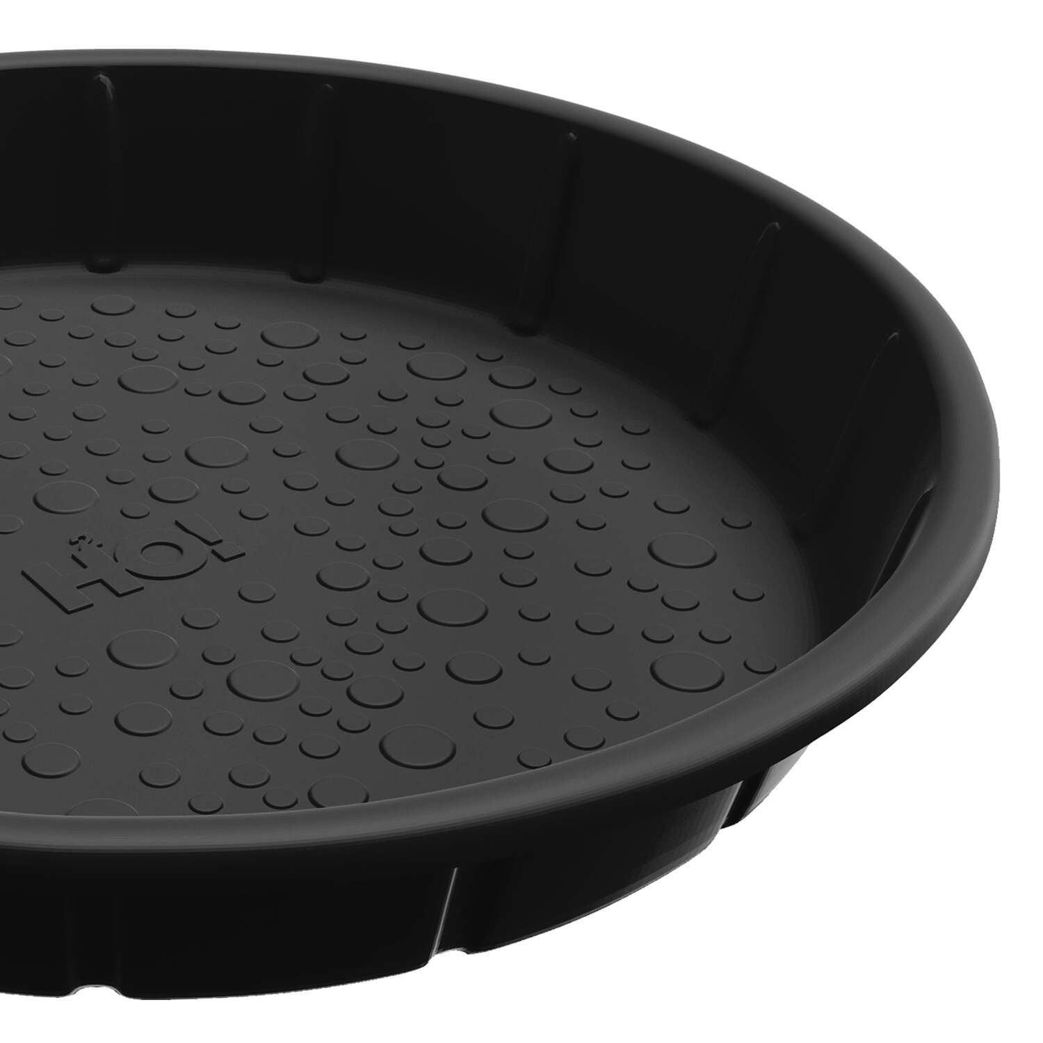 Gracious Living Black Polyethylene Utility Basin 42 in.