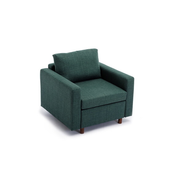 Single Seat Module Sofa Sectional Couch Cushion Co...