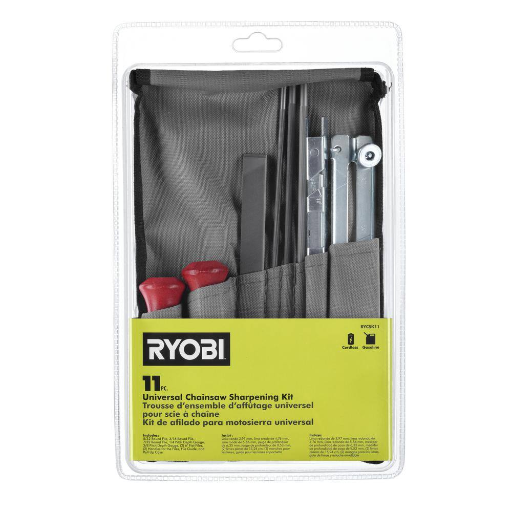 RYOBI 11-Piece Chainsaw Sharpening Kit RYCSK11