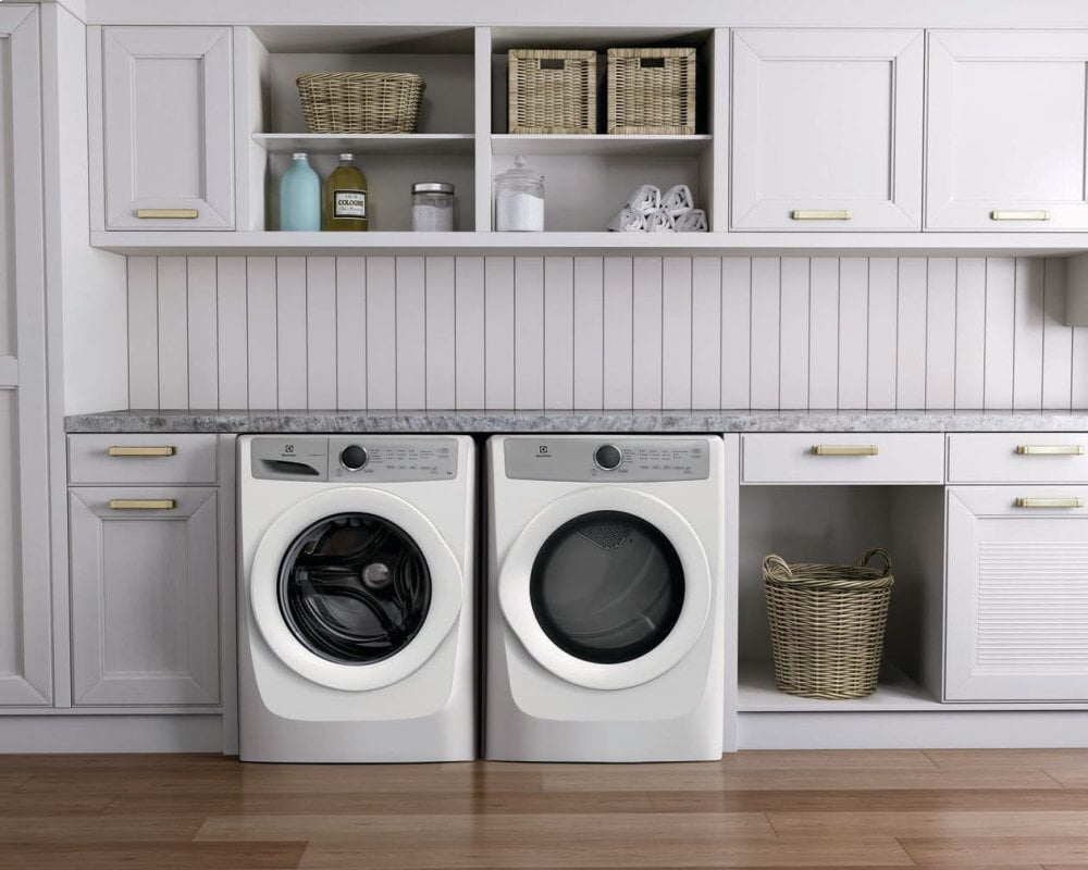 Electrolux EFDE317TIW Front Load Electric Dryer With 5 Cycles - 8.0 Cu. Ft.