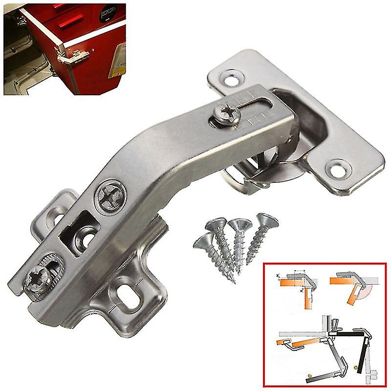 At 135 Degree Corner Folded Cabinet Door Hinges Face Frame Soft Close Half Overlay Kitchen