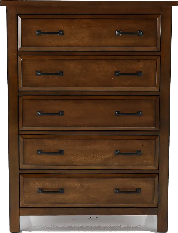 Brendan Pecan Brown Chest of Drawers