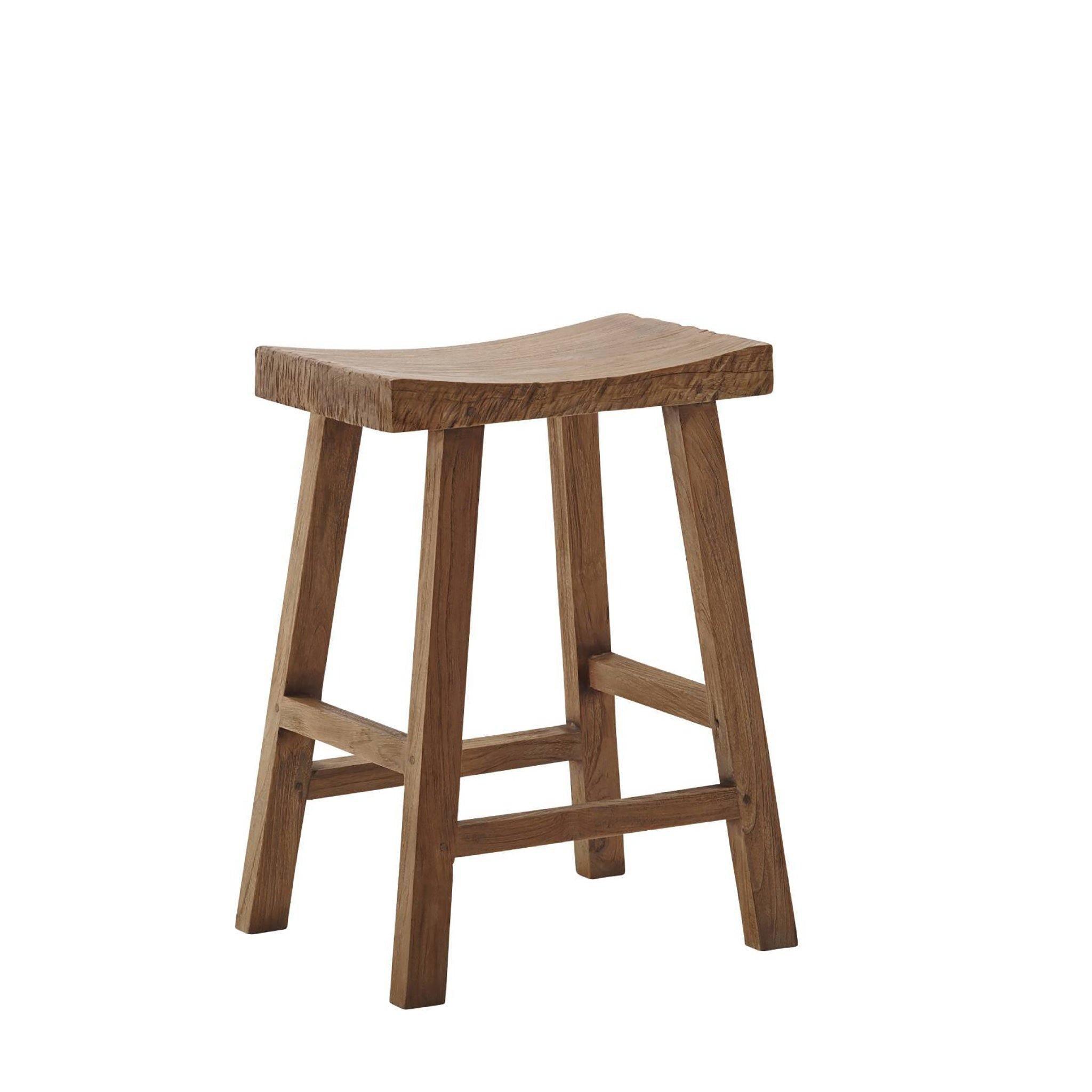 Cecily Teak Counter Stool