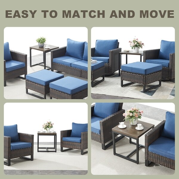 Outdoor Patio Coffee Tables for Club Chair