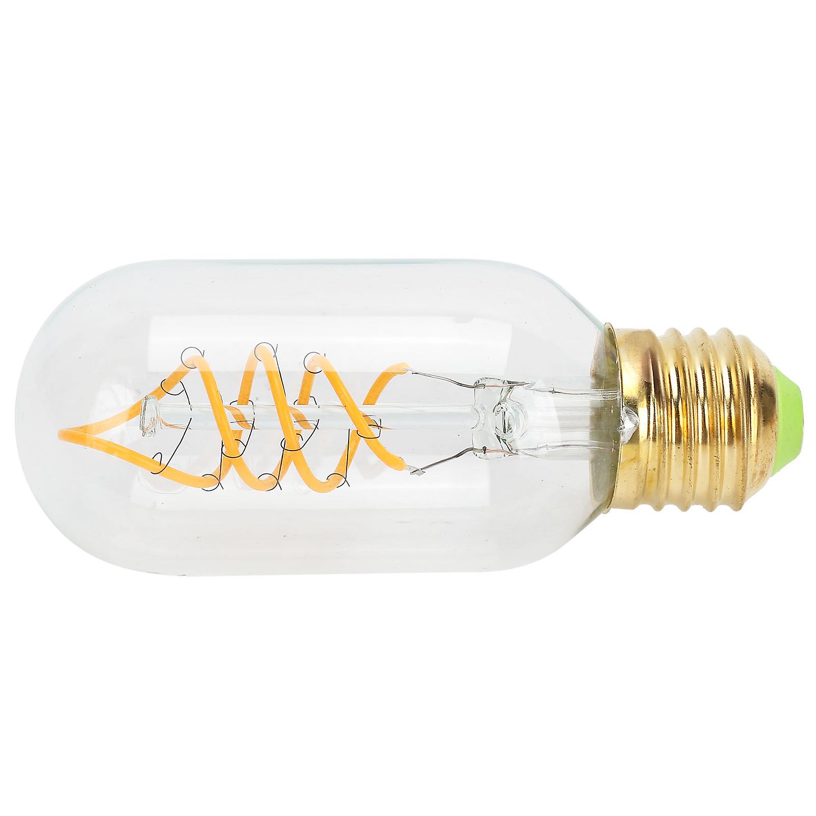 Light Bulb Vintage Double Spiral E27 4w Led Flexible ment Warm Light Led Bulb 220vtransparent