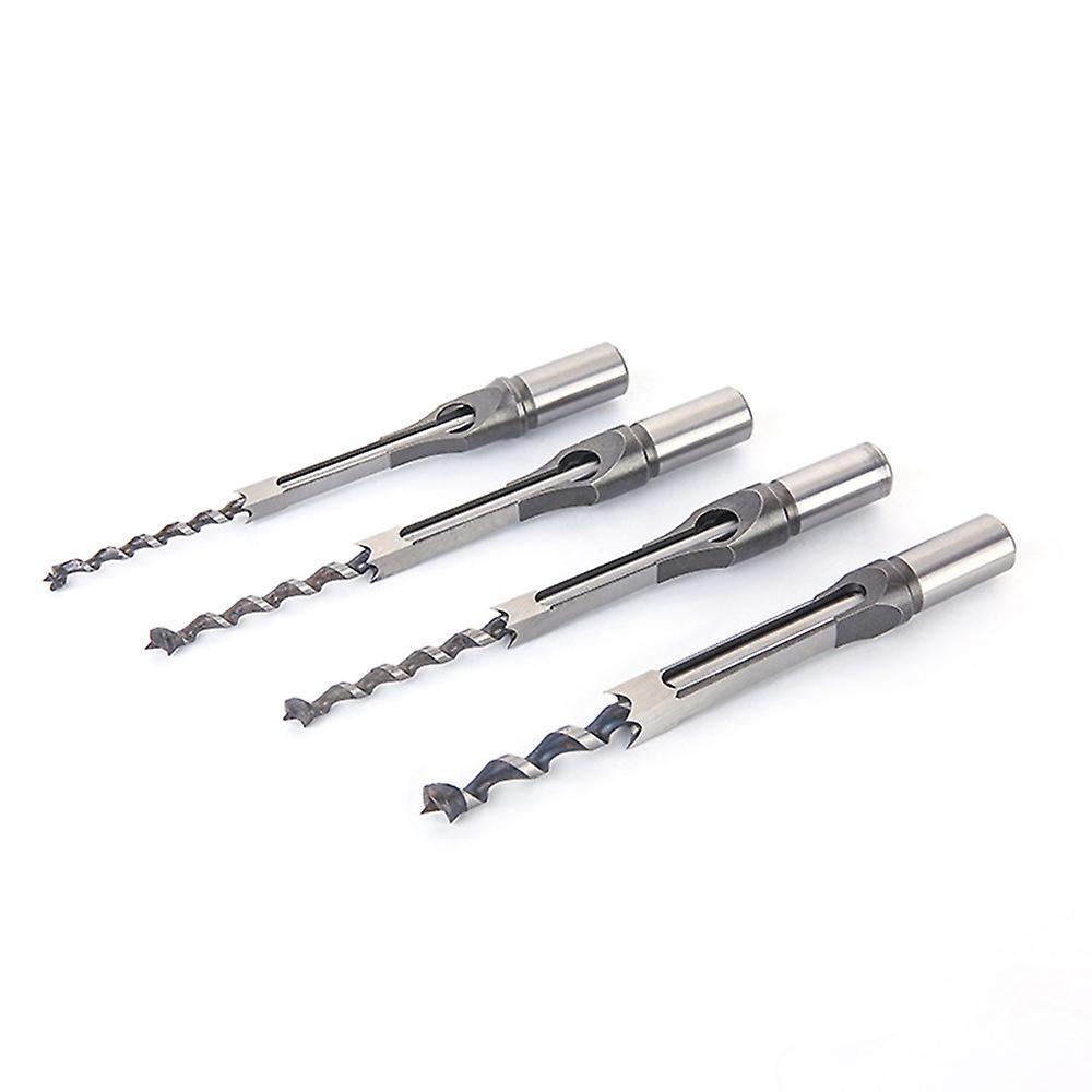 6-20mm Square Hole Drill Hole Reaming Square Auger Salad Square Eyes Mortising Chisel Diy Woodworking Tool