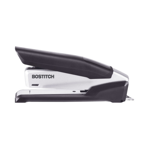 Bostitch InPower Spring-Powered Premium Desktop Stapler， 28-Sheet Capacity， Black/Silver (1110)