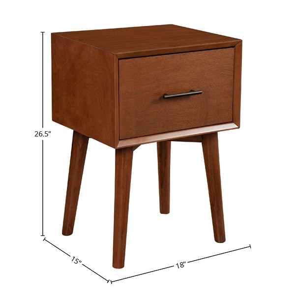 Flynn End Table， Acorn