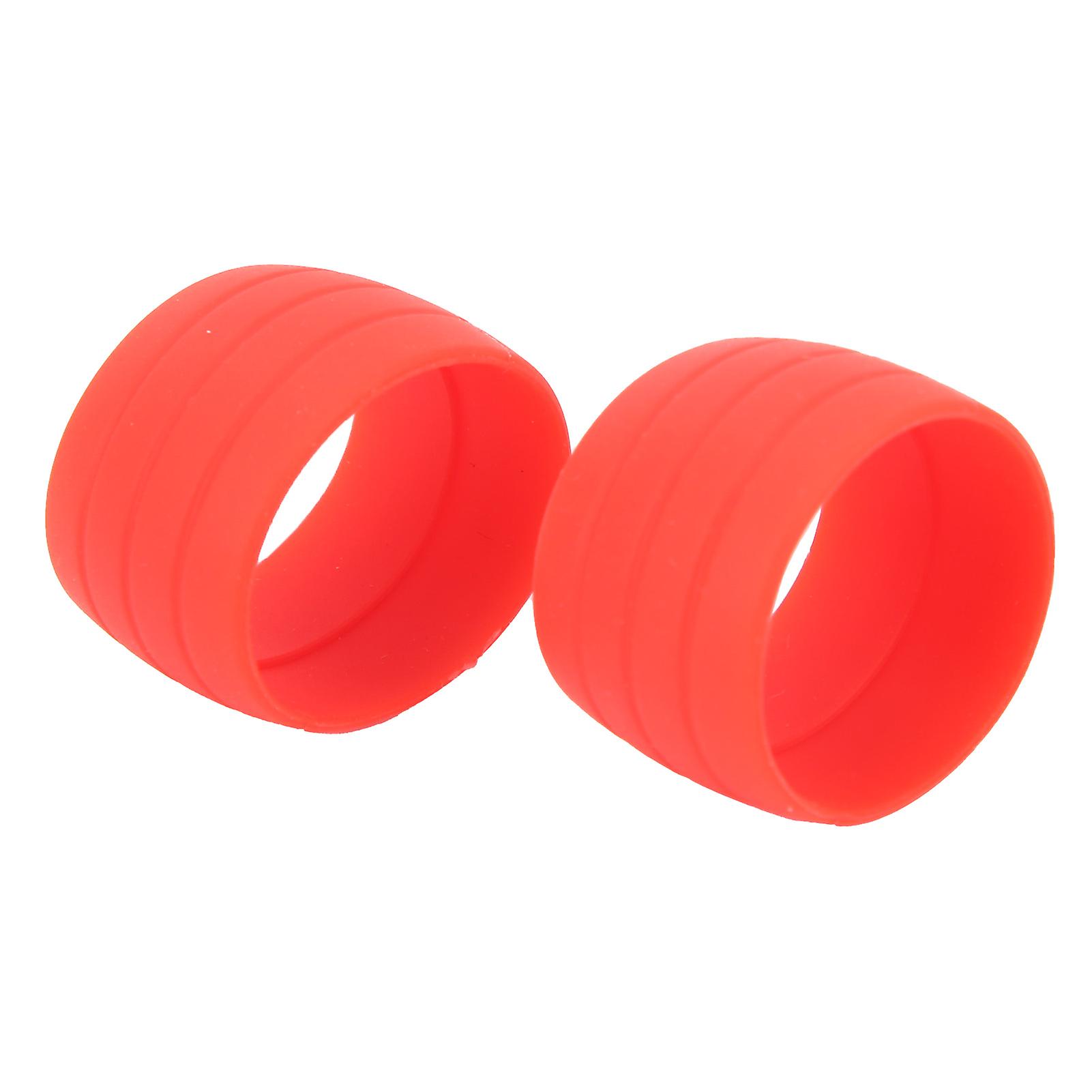 Bike Silicone Elastic Strap Fixing Ring Tape Plug Bike Handlebar Fixing Belt Ring Sleevered