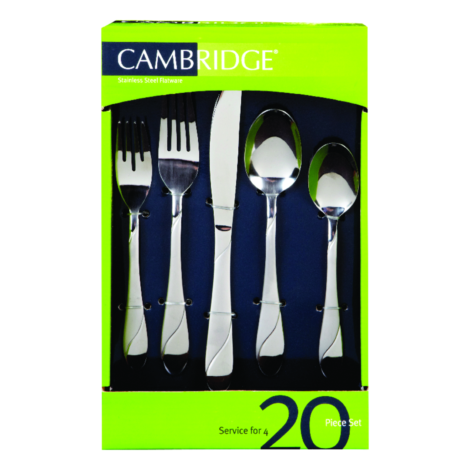 Cambridge Stainless Steel Sand finish Chromium Flatware Set