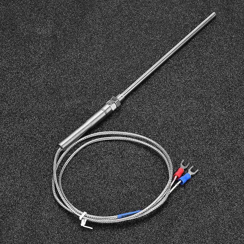 M8 Thread Type K Thermocouple 150mm Probe Temperature Sensor Wire 0-400 (1 M)