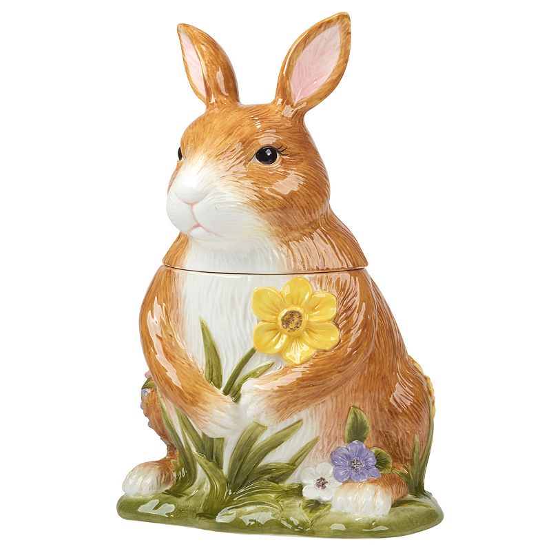 Certified International Easter Garden 3D Cookie Jar