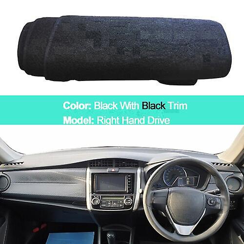 Car Inner Dashboard Cover Dash Mat Carpet Cushion Sun Shade Dashmat For Toyota Fielder 2014 2015 2016 2017 2018 2019 2020