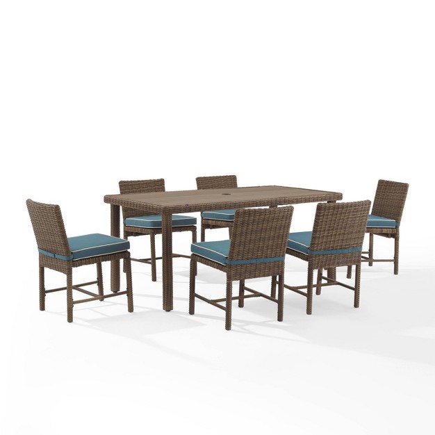 7pc Bradenton Outdoor Steel Dining Set Crosley