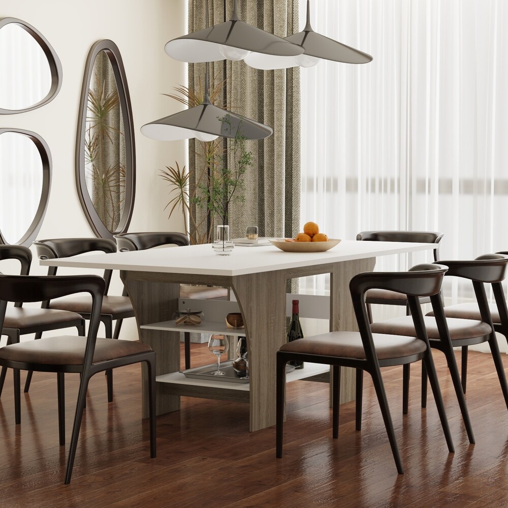 Expansive Dining Table   Versatile 77.2\