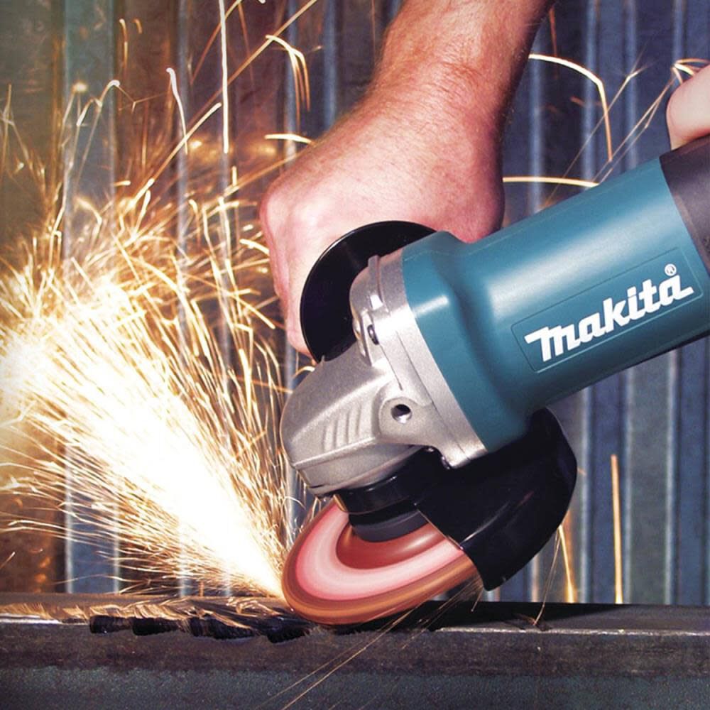 Makita 14 In. Cut-Off Saw with 4-1/2 In. Paddle Switch Angle Grinder LW1401X2 from Makita